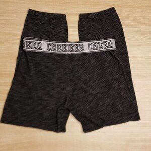 Danskin Girls Grey Cheer Sweatpants 7/8